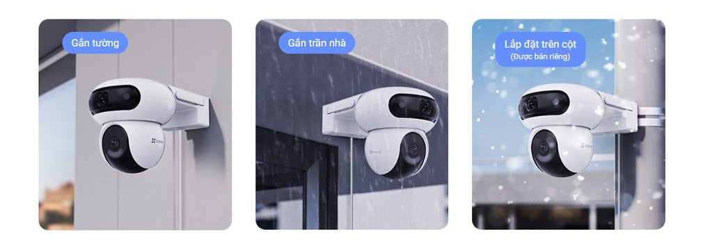 Camera EZVIZ H90 Dual 2K+ – Giải pháp với ống kính kép thông minh 