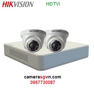 Lắp đặt 2camera HIKVISION giá rẻ 